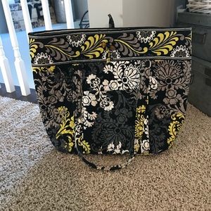 Black, Grey, & Green Vera Bradley Tote